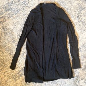 GAP Long Black Cardigan